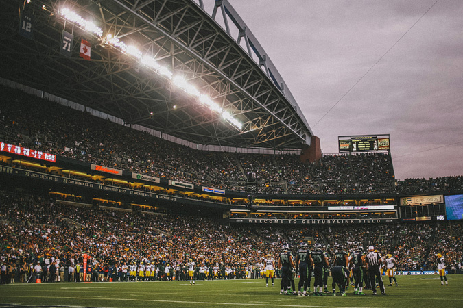 SEAHAWKS-PACKERS-33 MONDAY NIGHT FOOTBALL