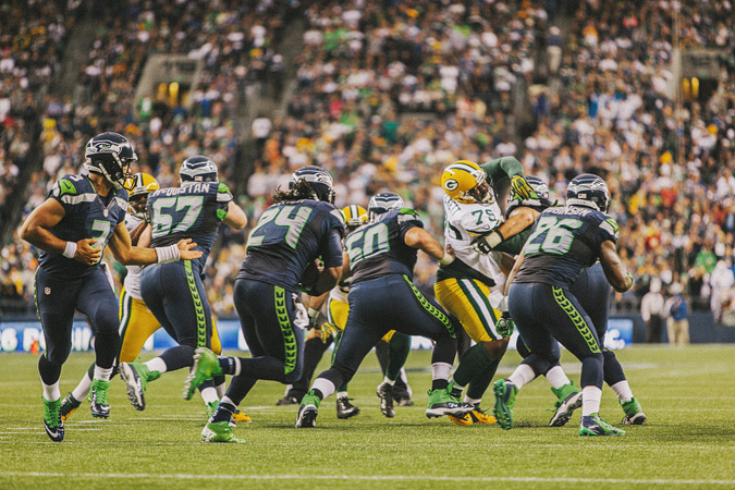 SEAHAWKS-PACKERS-34 MONDAY NIGHT FOOTBALL