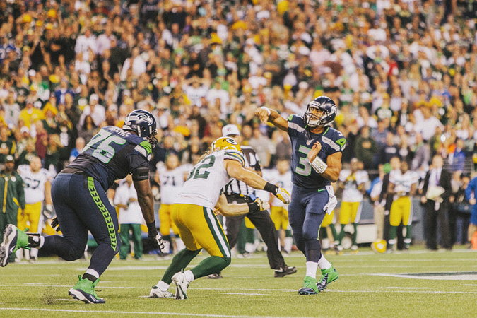 SEAHAWKS-PACKERS-91 MONDAY NIGHT FOOTBALL