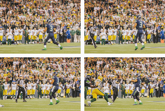 SEAHAWKS-PACKERS-92 MONDAY NIGHT FOOTBALL